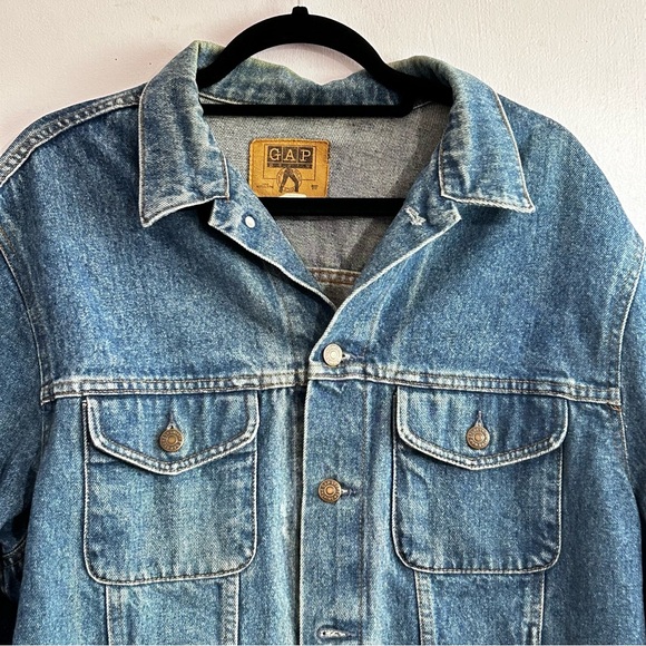 Gap Vintage Denim Jean Jacket XL - Picture 4 of 5